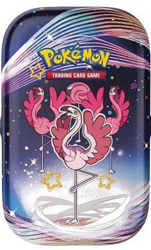 Pokémon Scarlet & Violet Paldean Fates Mini Tin (Flamigo)