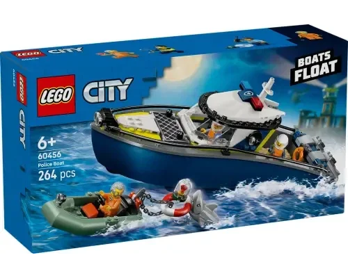 LEGO City Politie Achtervolging met politieboot