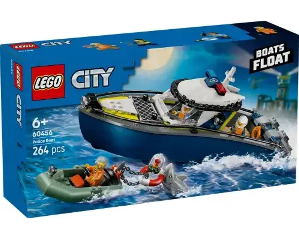 LEGO City Politie Achtervolging met politieboot