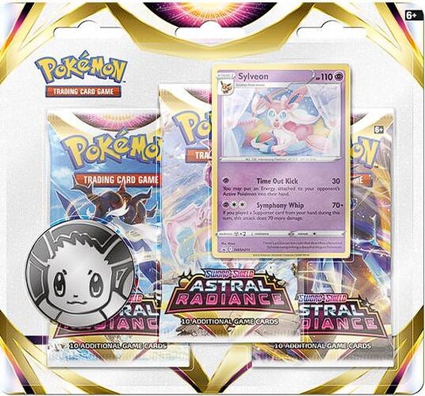 Pokémon TCG: Astral Radiance 3-pack blister Sylveon