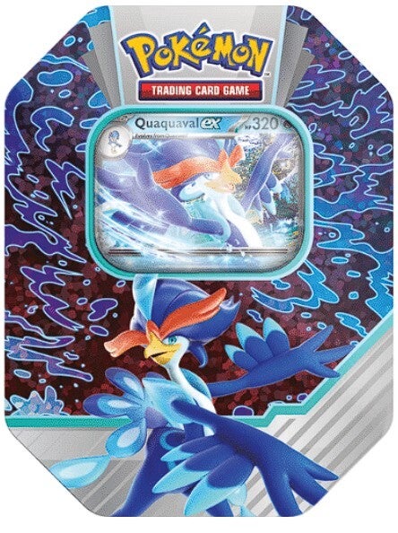 Pokémon TCG: Paldea Partners Tin - Quaquaval EX