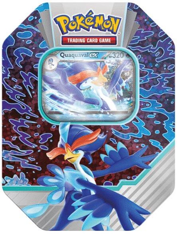 Pokémon TCG: Paldea Partners Tin - Quaquaval EX