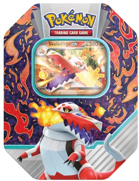 Pokémon TCG: Paldea Partners Tin - Skeledirge EX × 1