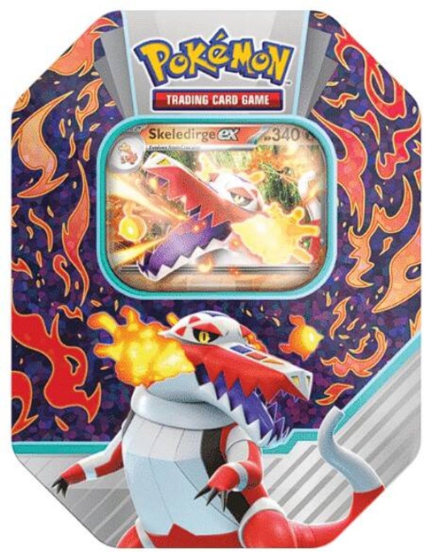 Pokémon TCG: Paldea Partners Tin - Skeledirge EX × 1