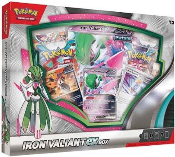 Pokemon TCG: Iron Valiant EX Box