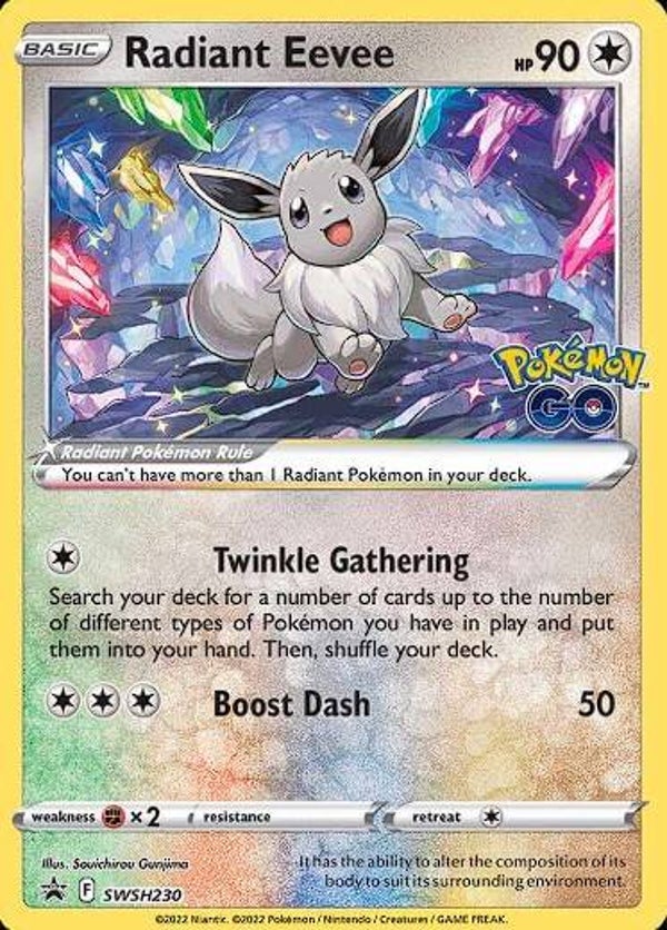 Pokemon Go- Radiant Eevee #SWSH230