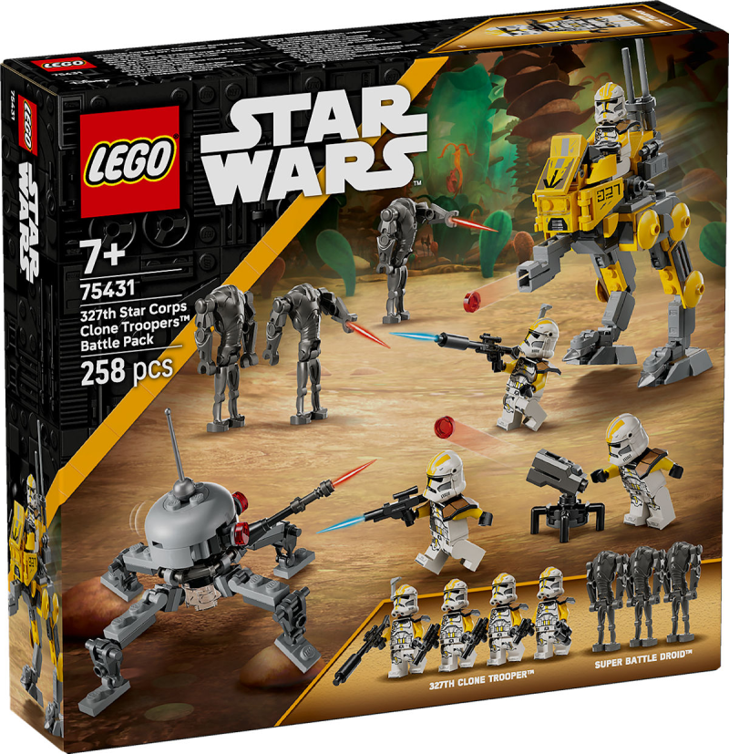 LEGO Star Wars 327th Star Corps Clone Troopers Battle Pack