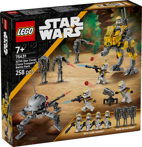 LEGO Star Wars 327th Star Corps Clone Troopers Battle Pack