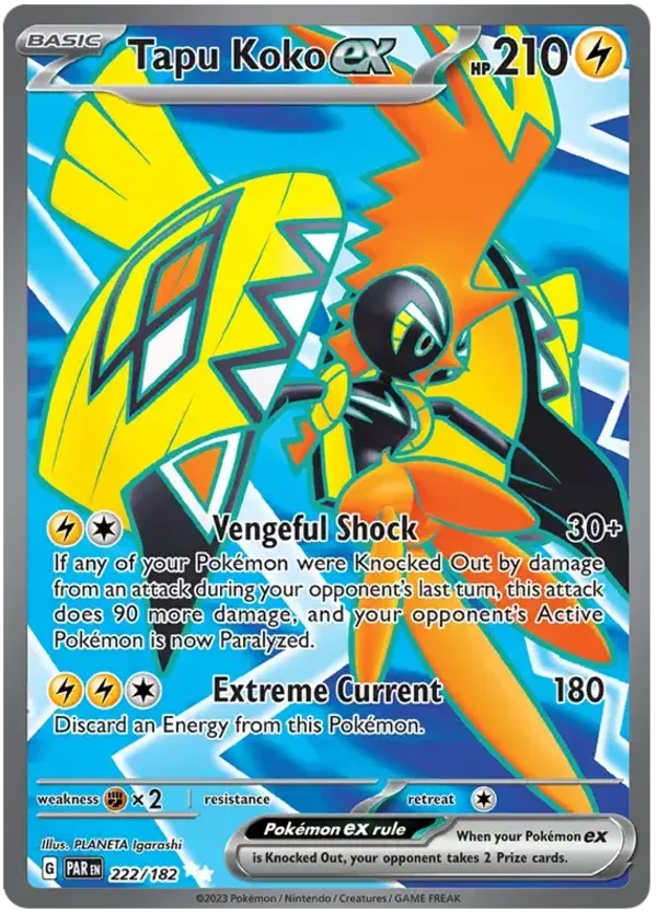 Paradox Rift- Tapu Koko Ex #222