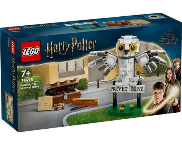 LEGO Harry Potter Hedwig bij Ligusterlaan 4