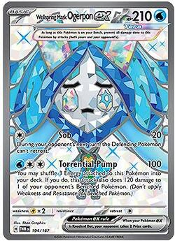 Twilight Masquerade- Wellspring Mask Ogerpon EX #194