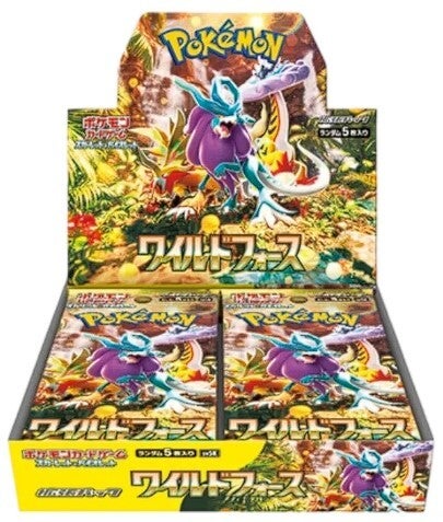 Scarlet & Violet - Wild Force Booster Box [JP]