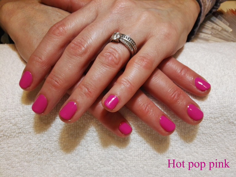 Hot pop pink