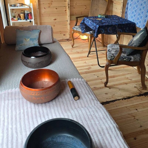 Crystal healing session