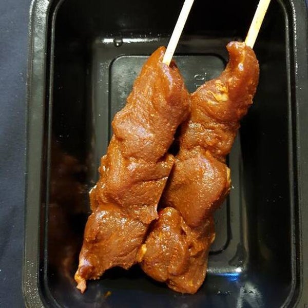 Varkenshaas sate