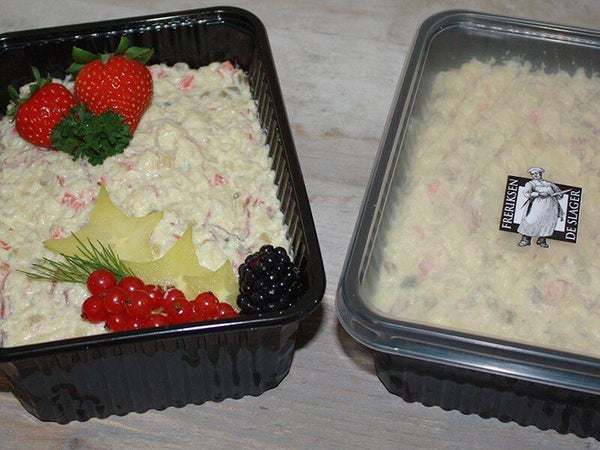 BBQ-salade in bak (prijs p.p)