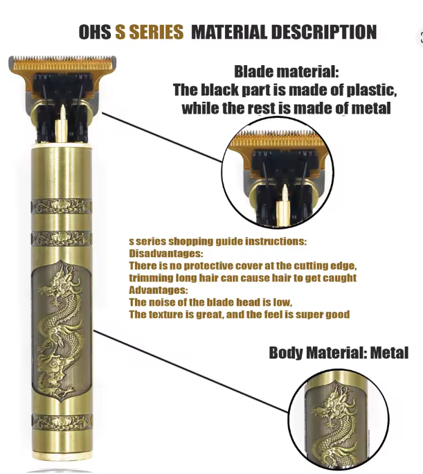 T9 Professionele Draadloze Haartrimmer & Tondeuse