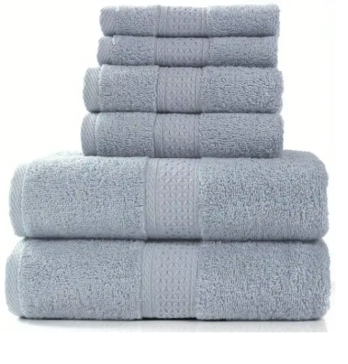 Badhanddoek Washandje Katoenen handdoek Effen kleur Zachte absorberende handdoeken Multifunctioneel gebruik voor hotelbadkamer