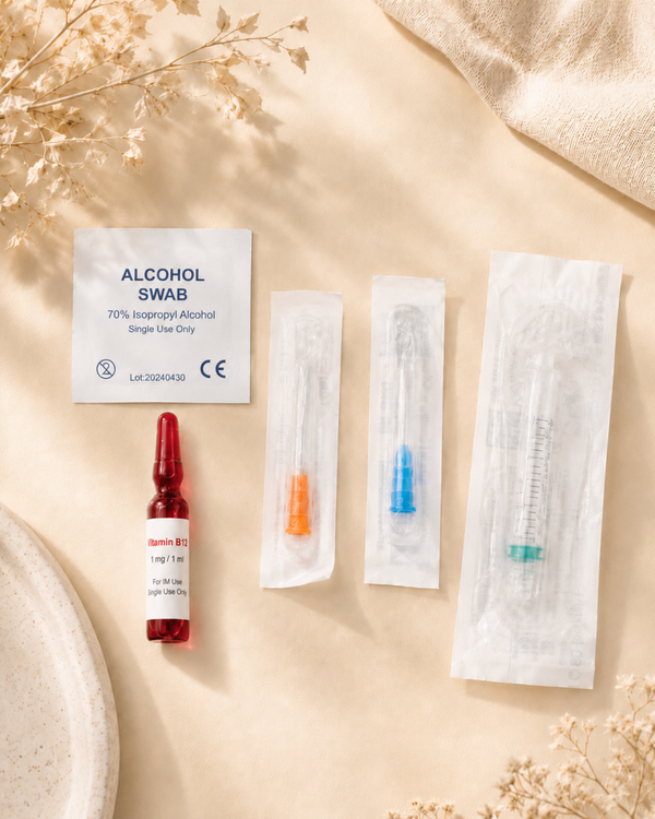 B12 Hydroxocobalamin home injection kit