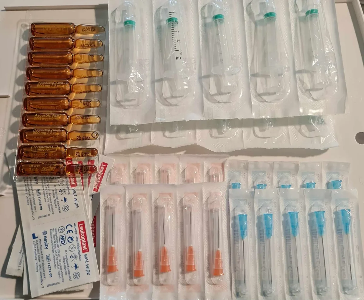 b12 injection kits uk Self injection B12 kit FREE SHIPPING (hydroxocobalamin) x10