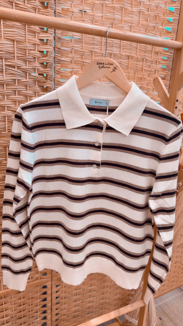 Jersey Polo Rayas