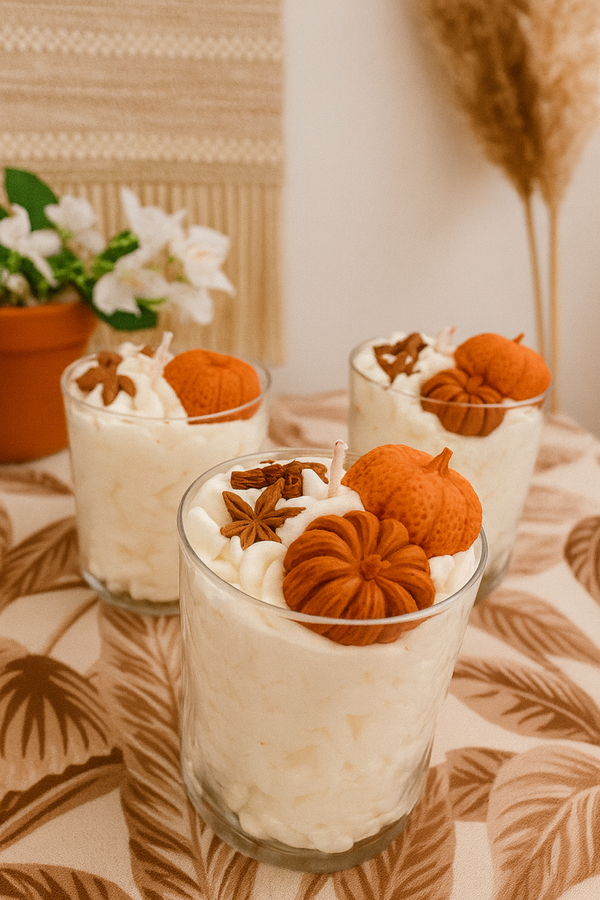 Vela Calabazas ( solo disponible la colección en tonos marrones y beige)