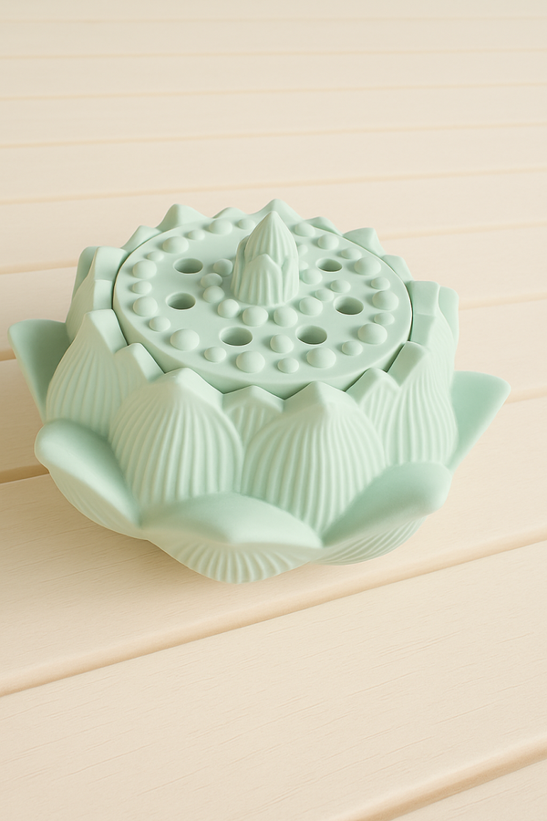 Joyero/porta velas Flor de Loto