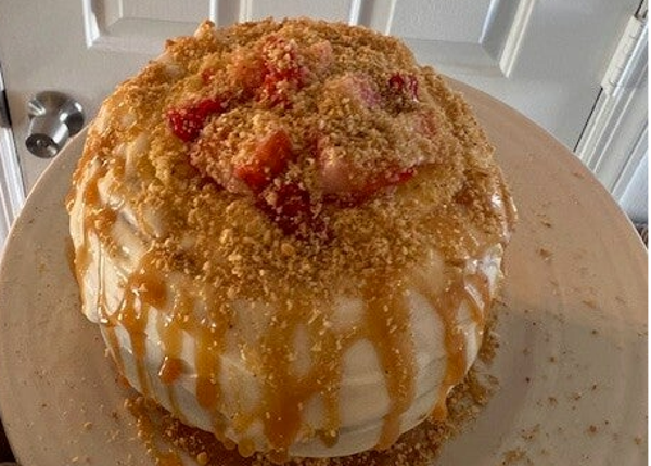 Cheesecake Stuffed Apples
