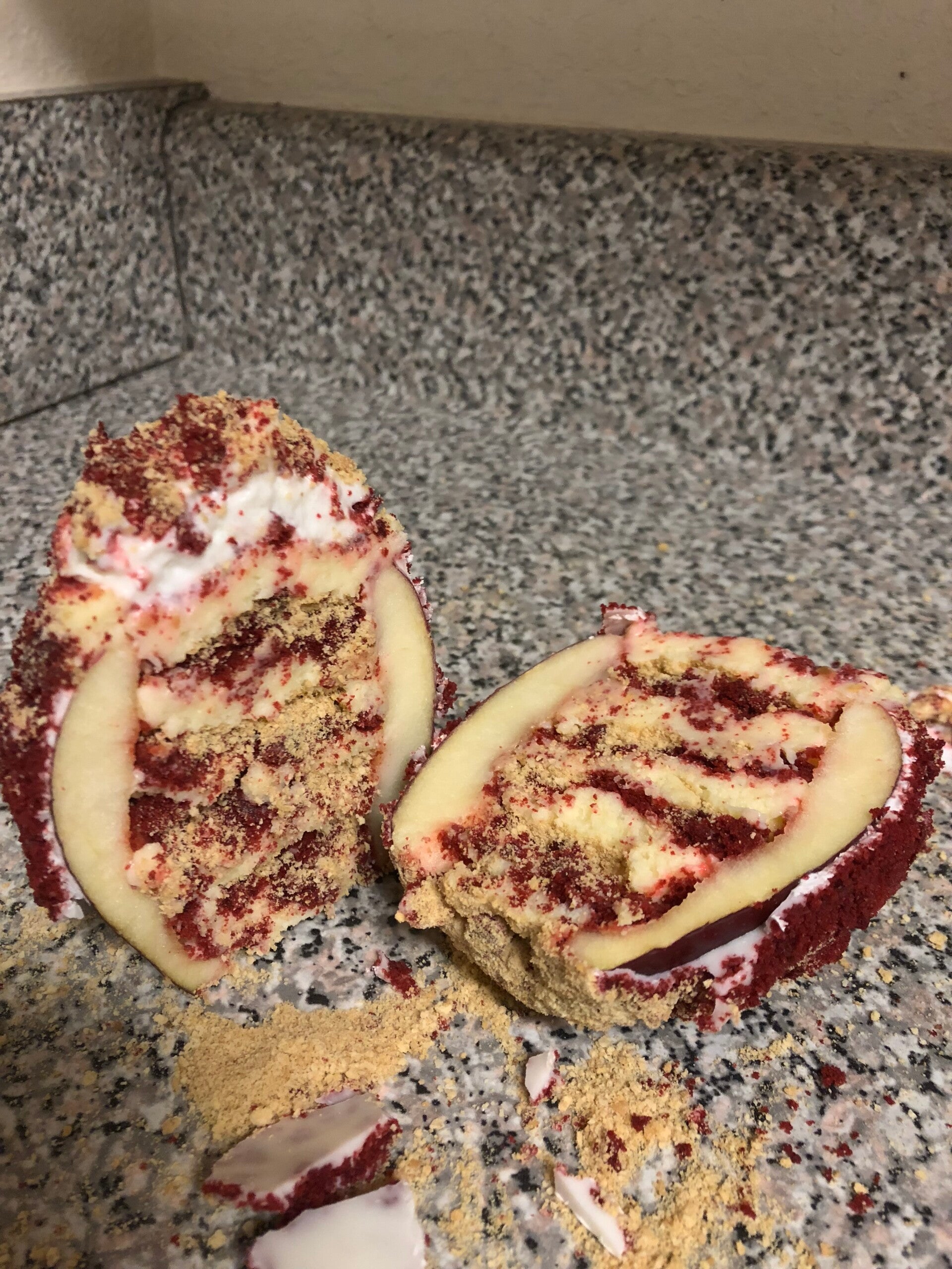 Cheesecake Stuffed Apples