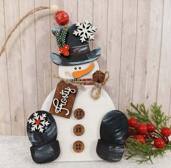 Ornement bonhomme de neige