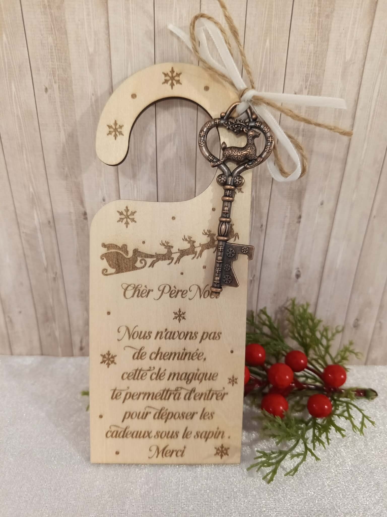 La clé magique du Père Noël