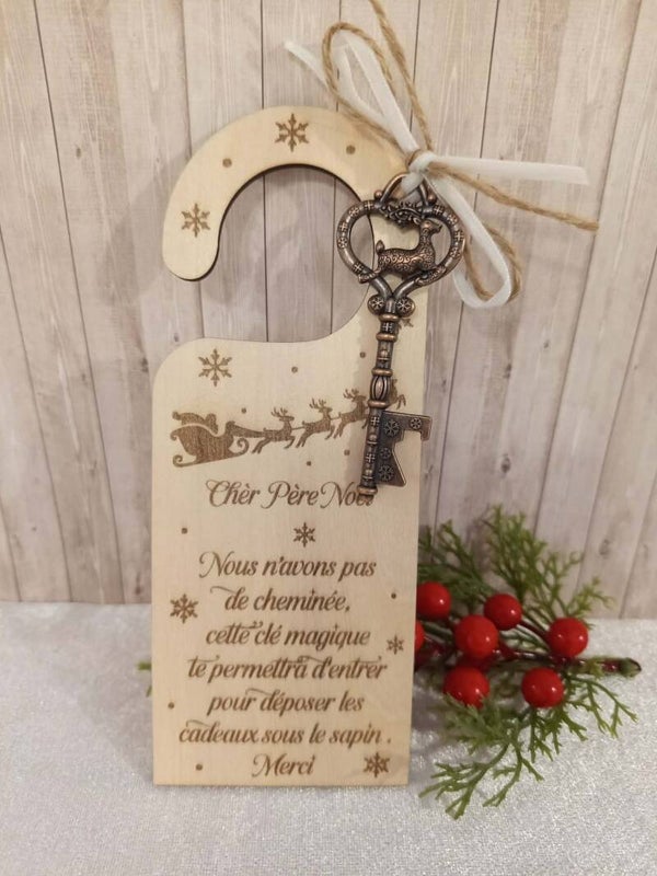 La clé magique du Père Noël