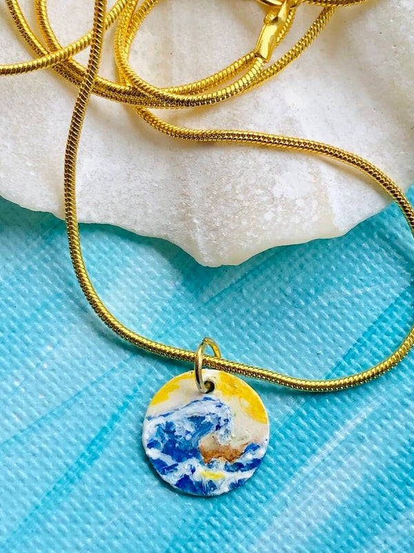 Die große Welle von Kanagawa