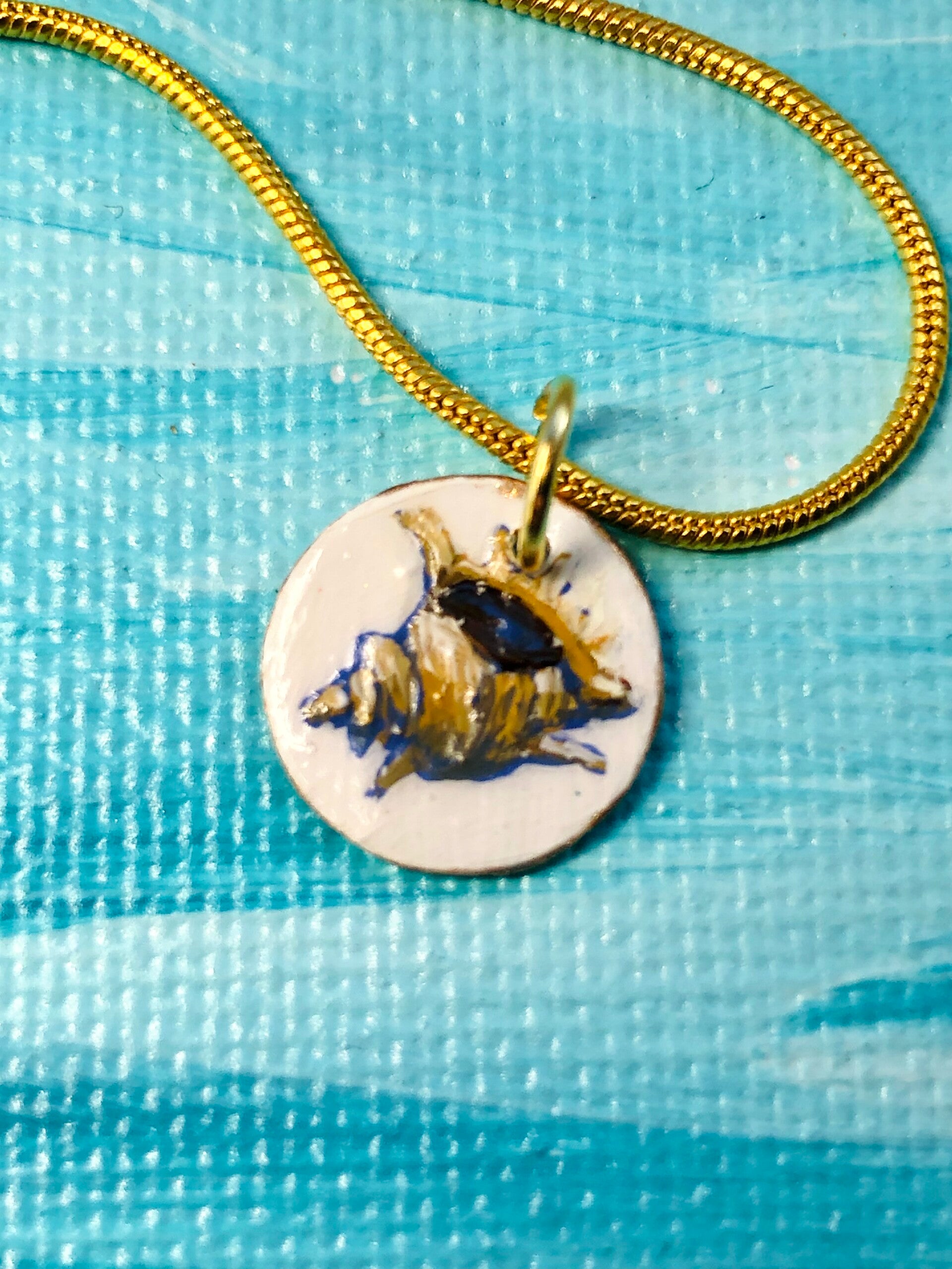 wunderschöne Muschelkette