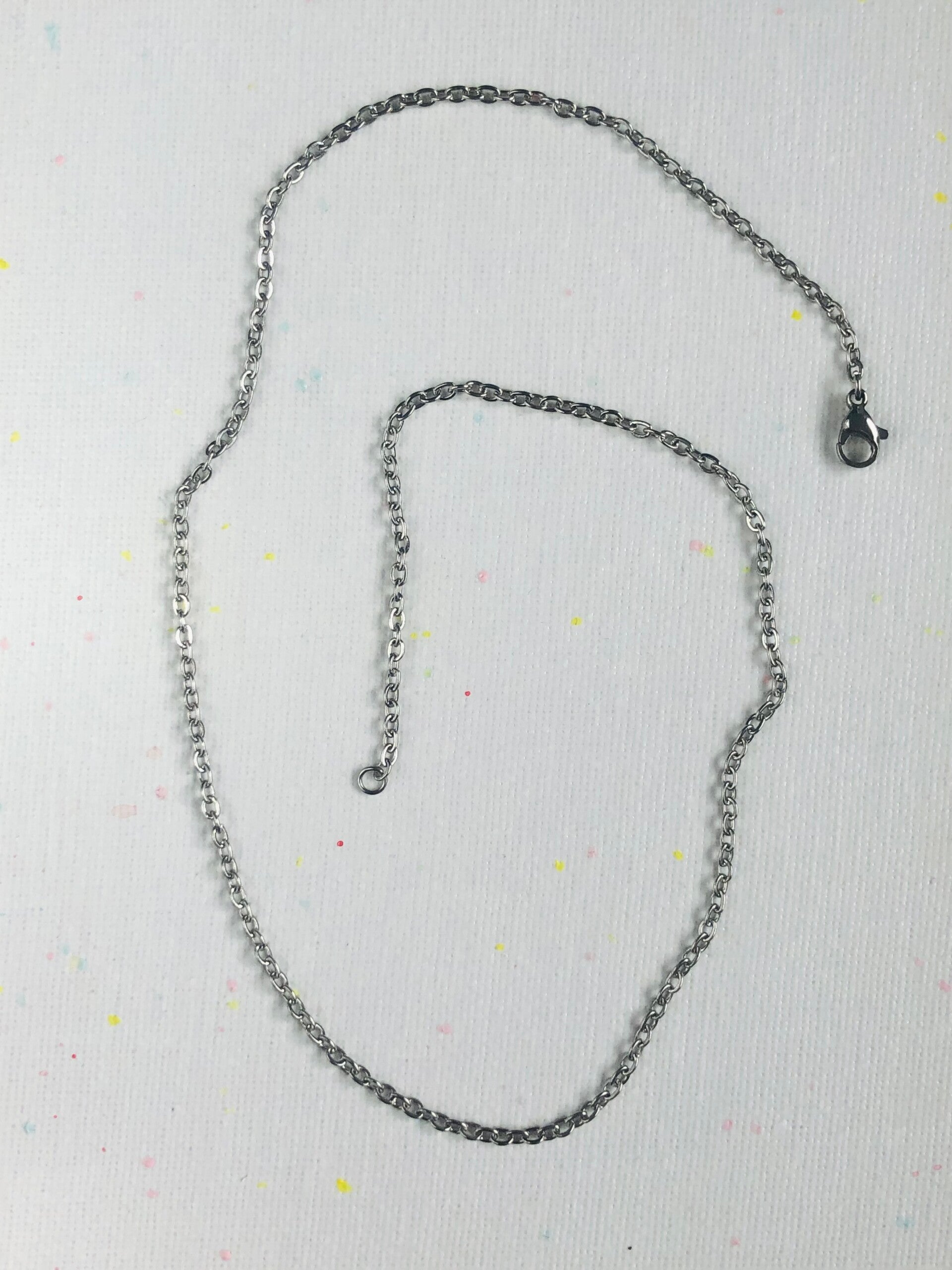 Gliederkette silberfarben