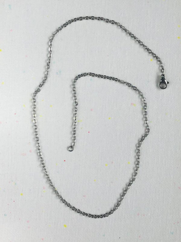 Gliederkette silberfarben