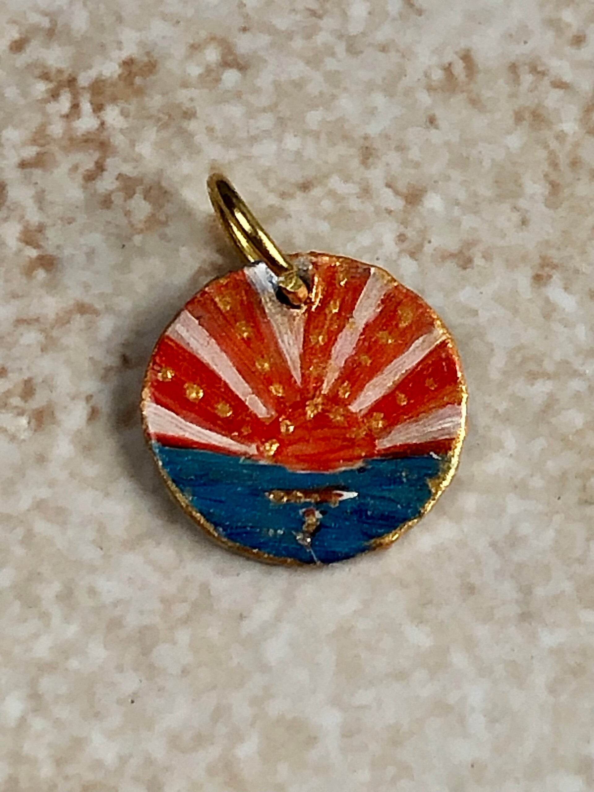 romantischer Sonnenuntergang