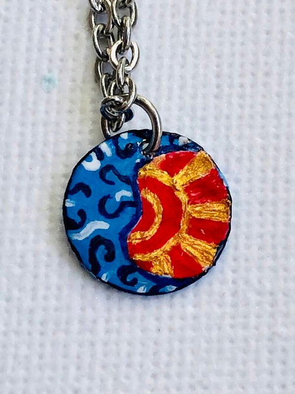 goldenes Himmelspaar