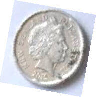 Queen Elizabeth II , New Zealand , 2015 , 20 pence, Dia 2.17 th 0.15  cm