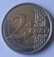 King Albert II , 2002,  2 Euro , Dia 2.58 Th 0.20 cm