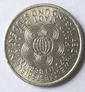 DDR 3 - Welt  Fest Spiele Berlin. 1973, 10 Mark, Dia 2.30 , Th 0.21 CM