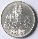 DDR 6 - Reissen . 1972 , 5 Mark, Dia 2.90 , Th 0.19 CM