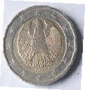 DL31 A - Euro Coin - 2002 D - 2 Euro - Dia  2.58  Th  0.22 CM