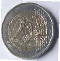 DL31 B - Euro Coin - 2002 D - 2 Euro - Dia  2.58  Th  0.22 CM