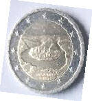 DL 32 A - Euro Coin-Saarland  -  D 2025- 2 Euro - Dia  2.58  Th  0.21 CM