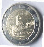 DL 34 A - Euro Coin- Thuringa  -  2022 D - 2 Euro - Dia  2.58  Th  0.21 CM