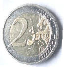 DL34 B - Euro Coin- Thuringa  -  2022 D - 2 Euro - Dia  2.58  Th  0.21 CM