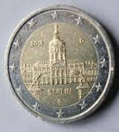 DL 40 A -  BERLIN  -Euro Coin - 2018 G   - 2 Euro - Dia  2.57  Th  0.22 CM