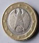 DL 42 A -  BRD  -Euro Coin - 2002  G  - 1 Euro - Dia  2.32  Th  0.18 CM