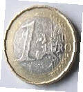 DL42 B -  BRD  -Euro Coin - 2002  G  - 1 Euro - Dia  2.32  Th  0.18 CM